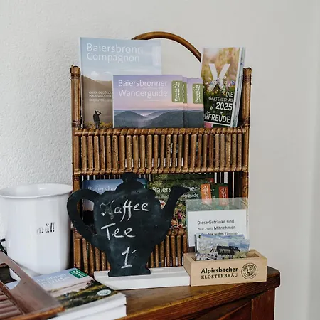 Talblick - Schwarzwald Karte Inkludiert ゲストハウス バイアースブロン