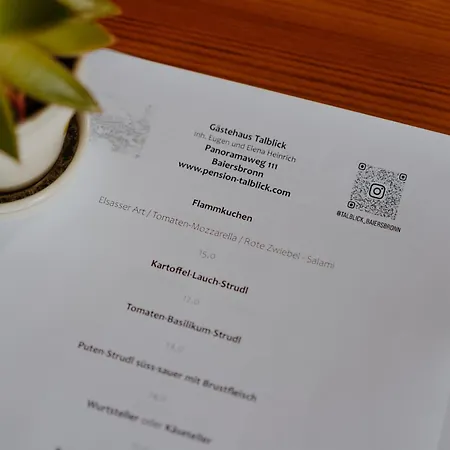 Talblick - Schwarzwald Karte Inkludiert Gæstehus 3*